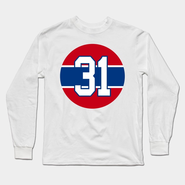 Carey Price Long Sleeve T-Shirt by naesha stores